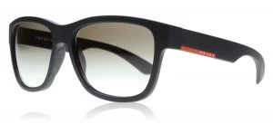 image of Prada Sport PS03QS Sunglasses Matte Black DG00A7 57mm