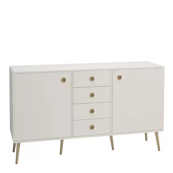 Image of Softline Sideboard 2 Doors + 4 Drawers
