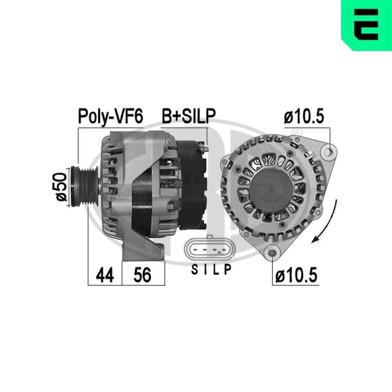 Image of ERA Alternator ERA 209544A