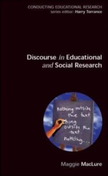 Image of Discourse and Educational Research by Maggie Maclure Paperback