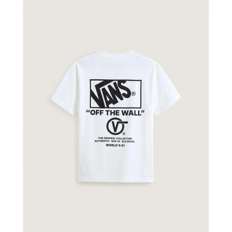 Image of Vans Stockpile SS Tee Mens White male X Large