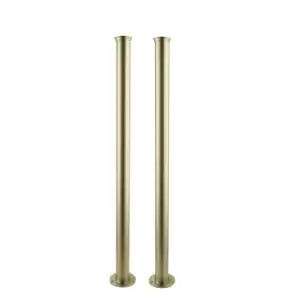 Image of Brushed Gold Stand Pipes - Helston