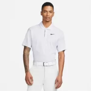 Image of Nike Dri-FIT ADV Tiger Woods Mens Camo Golf Polo - Purple
