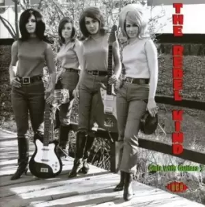 Image of Various Artists - The Rebel Kind: Girls With Guitars 3 CD Album - Used