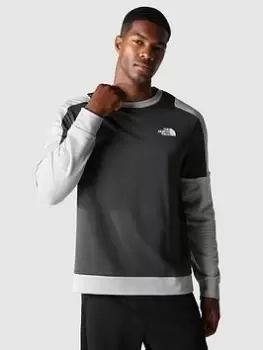 image of The North Face Mountain Athletics Crew Fleece, Grey Size M Men