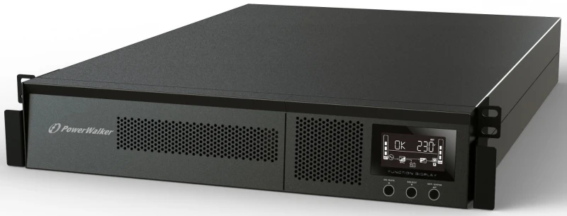 Image of PowerWalker VFI 3000 RMG PF1 uninterruptible power supply (UPS) Double