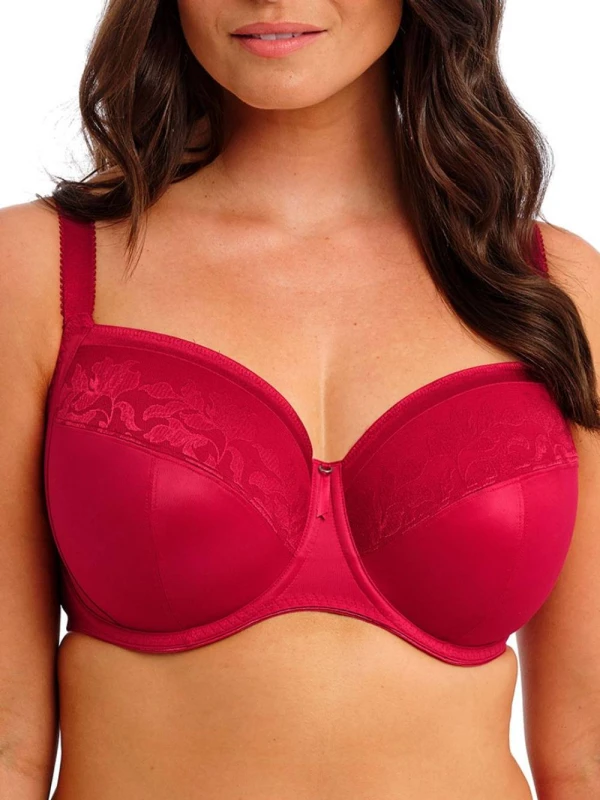 Image of Fantasie Fantasie Illusion Full Cup Bra Red RED - Fantasie - Size: 36DD RED Female 36DD IY26905
