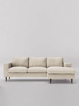 Image of Swoon Evesham Fabric Right Hand Corner Sofa - House Weave
