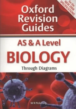 Image of As and a Level Biology through Diagrams by W R Pickering Paperback