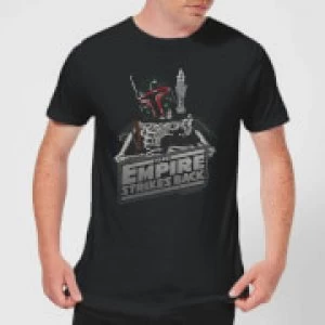 Image of Star Wars Boba Fett Skeleton Mens T-Shirt - Black