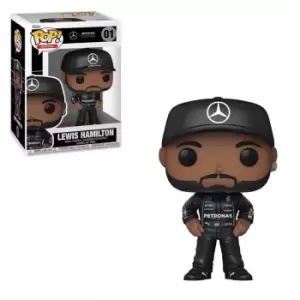 image of Formula One Lewis Hamilton Funko Pop! Vinyl