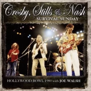 image of Survival Sunday Hollywood Bowl 1980 With Joe Walsh by Crosby, Stills and Nash Vinyl Album