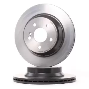 Image of BREMBO Brake disc MERCEDES-BENZ 09.A358.11 0004230912,2114230912,A0004230912 Brake rotor,Brake discs,Brake rotors A2114230912