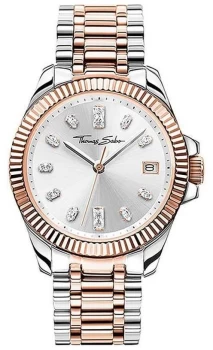 Thomas Sabo Womens Divine Two-Tone Steel Bracelet Watch