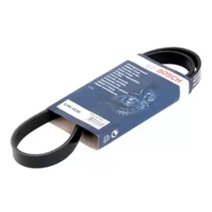 Image of Bosch V-ribbed belt 1 987 947 923 Serpentine belt,Auxiliary belt OPEL,FORD,FIAT,ZAFIRA B (A05),Zafira A (T98),Astra G CC (T98),Vectra C Caravan (Z02)