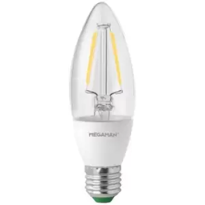 Image of Megaman 3.2W LED ES E27 Filament Candle Warm White Dimmable - 143507