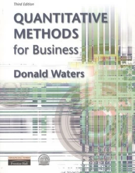 Image of Quantitative Methods for Business by Mr Donald Waters Book