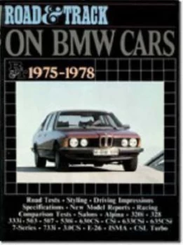 Image of Road and Track on Bmw Cars 1975-1978 Paperback