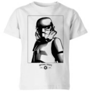 Image of Star Wars Imperial Troops Kids T-Shirt - White - 11-12 Years