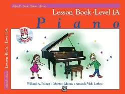 Image of lesson book level 1a piano