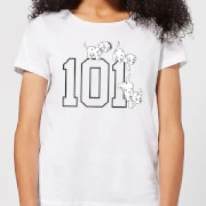 Image of Disney 101 Dalmatians 101 Doggies Womens T-Shirt - White