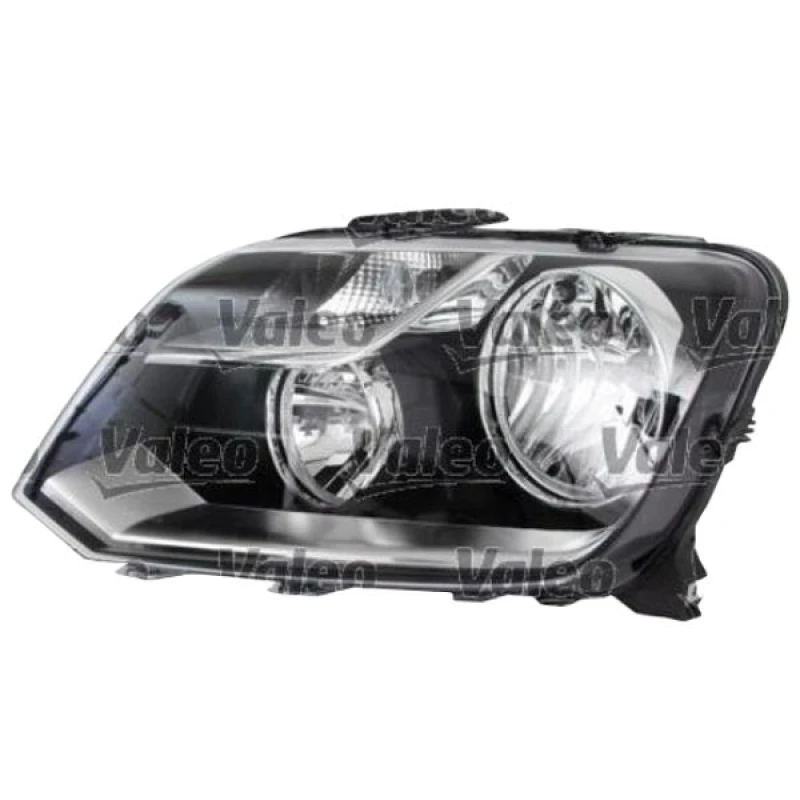 Image of VALEO 044879 Headlights H15, with bulb for high beam, Original PART, Left, with motor for headlamp levelling, Halogen Headlight (259)
