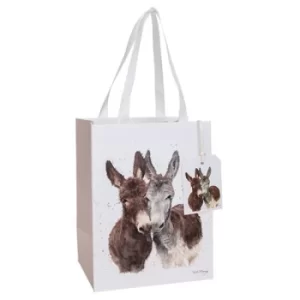 image of Bree Merryn Jack & Diane Donkeys Gift Bag Medium