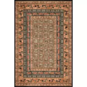 image of Mastercraft Kashqai Rug - 4301/500 - 160 x 240cm, Wool, Star