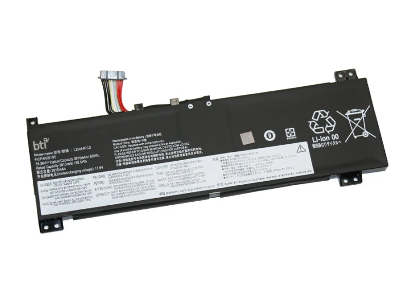 Image of BTI BTI 60Wh 4 cell SB11B48831 compatible battery for Lenovo IDEAPAD GAMING 3-15ACH6 82MJ IDEAPAD GAMING 3-15ACH6 82K2 IDEAPAD GAMING 3-15ACH6 L20M4PC