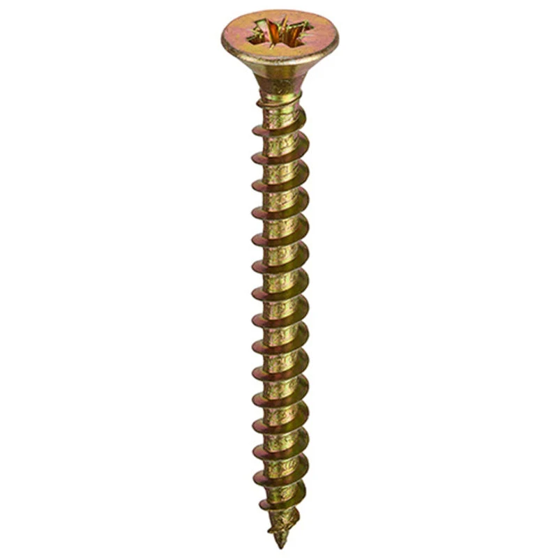 Image of Unifix General Purpose Chippy Woodscrews Pozi Csk Head Zyp Ce - 4.0 X 16mm - 9Chippy/055 - Box Of 200
