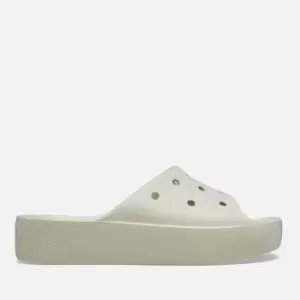 Image of Crocs Womens Classic Croslite Platform Slide Sandals - W3