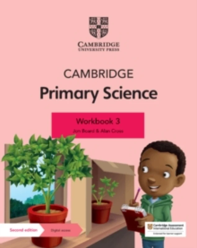Image of Alan Cross Cambridge Primary Science Workbook 3 with Digital Access (1 Year) Book Multi unisex