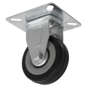 Image of Castor Wheel Fixed Plate 50MM
