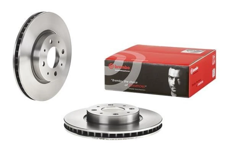 Image of BREMBO Brake disc BREMBO 09.5568.10