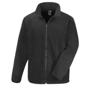Image of Result Mens Core Fashion Fit Outdoor Fleece Jacket (3XL) (Black)