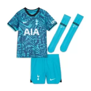 image of Nike Tottenham Hotspur 2022/2023 Third MiniKit Infants - Blue