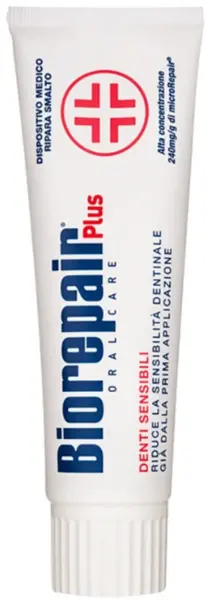 image of Biorepair Plus Sensitive Toothpaste 75ml