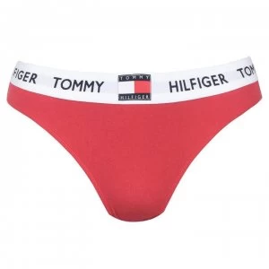 Image of Tommy Bodywear 85 Cotton Bikini Briefs - Tango Red XCN