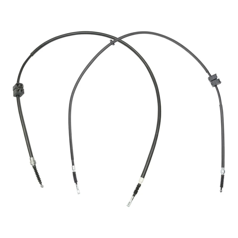 Image of RIDEX 124C1230 Brake Cable Right Rear, 1692/1520mm Cable,parking brake (124)
