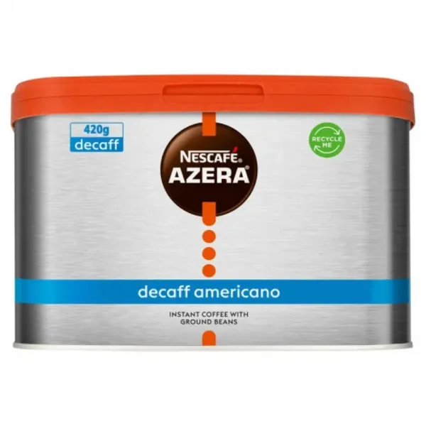 image of Nescafe Azera Decaff Americano Instant Ground Coffee 420g