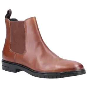 Image of Hush Puppies Mens Sawyer Leather Smart Chelsea Boots UK Size 11 (EU 45)