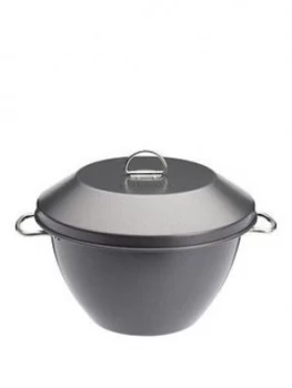 Image of Masterclass Non-Stick 2-Litre Pudding Basin Steamer Bowl With Lid