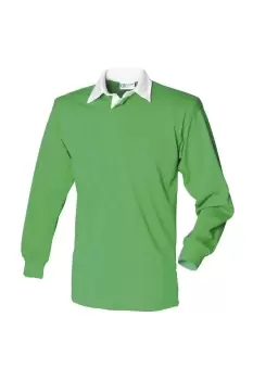 Long Sleeve Classic Rugby Polo Shirt