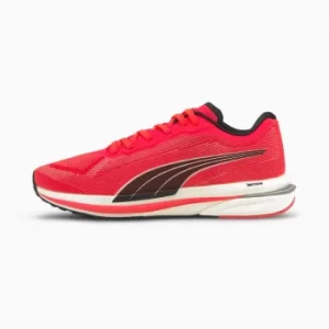 Image of PUMA Velocity Nitro Womens Running Shoes, Sunblaze/White/Black Size 5 Shoes