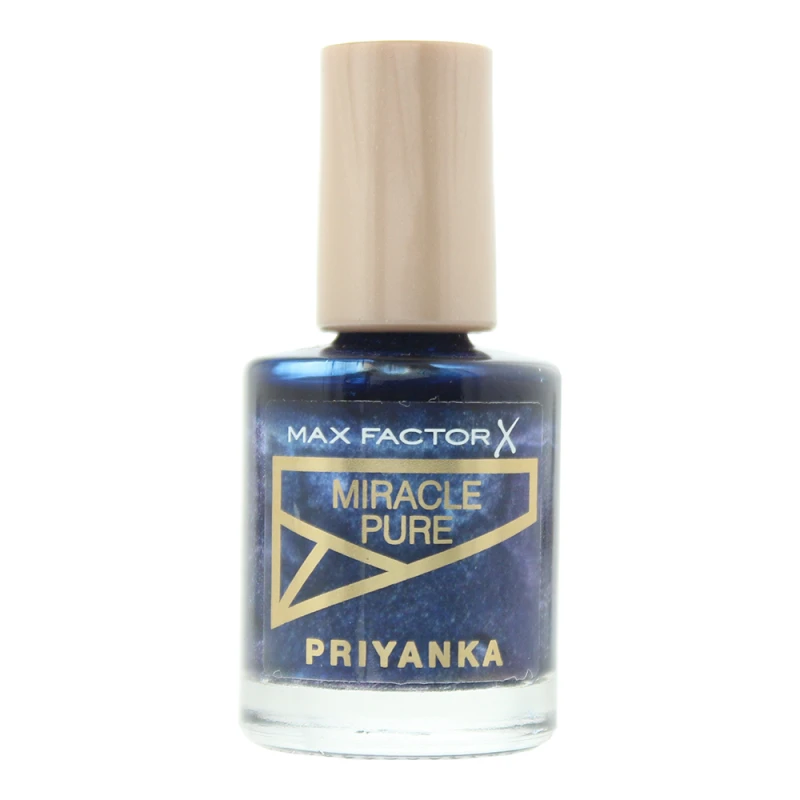 Image of Max Factor Miracle Pure Priyanka 830 Starry Night Nail Polish 12ml