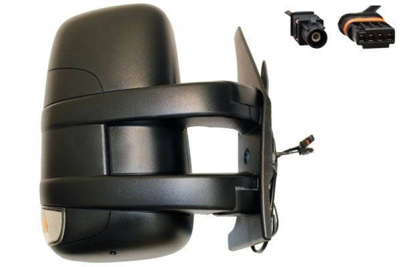 Image of ALKAR 9202249 Wing mirror Right, Manual, with aerial Outside Mirror (50)
