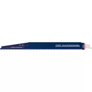 Image of Bosch Expert S1267XHM Tough Metal Embedded Wood Reciprocating Saw Blades 300mm Pack of 1