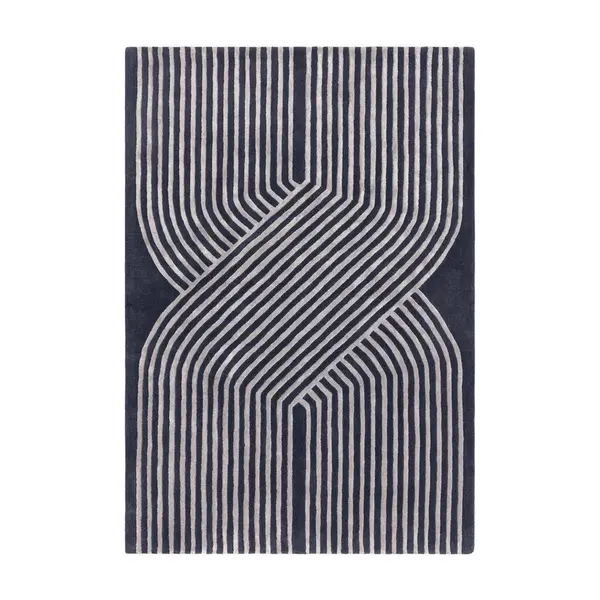 Image of Asiatic Carpets Matrix Rug Solstice Navy / 160x230cm