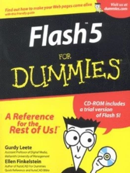 Image of Flash 5 for Dummies by Gurdy Leete Paperback