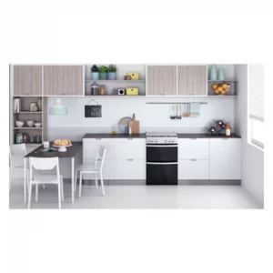 Image of Indesit ID67G0MCW Double Oven Gas Cooker